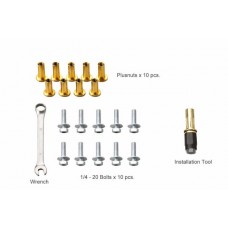 1/4-20 Rivet Nut Plusnut Installation Kit 1/4-20 Rivet Nut Plusnut Installation Kit