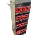 Milwaukee Packout Shelving Tower – Case Storage with Top Utility Tray Milwaukee Packout Shelving Tower – Case Storage with Top Utility Tray