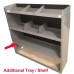 Additional shelf / tray for shelving unit VA4513 - 45"L x 13"D