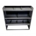 Van Shelving with 4" Deep Bottom Tray 45"L X 44"H X 13"D