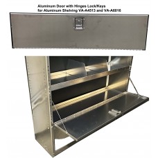 Aluminum Door Kit for Van Shelving Unit VA-A4513, VA-A6016