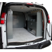 Van Shelving with Door Kit - 45"L x 44"H x 13"D - Low Roof Ford Transit