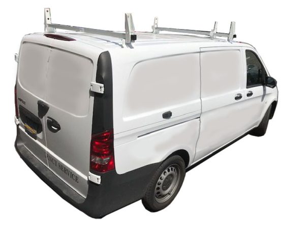 Mercedes-Benz Metris Aluminum Ladder Rack – 2-Bar