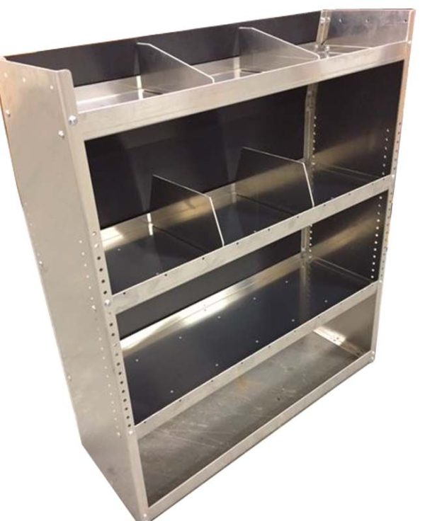 Ford Transit Connect Aluminum Shelving