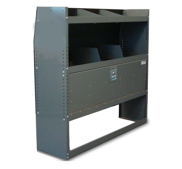 Chevy City Express Shelving Unit with Door Kit 32"L x 44"H x 13"D
