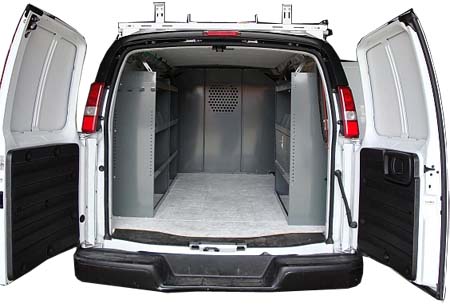 Full Size Van Steel Shelving PRO Package – Set of 3