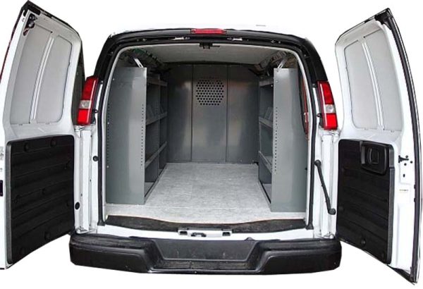 Full Size Van Steel Shelving Package – Set of 3