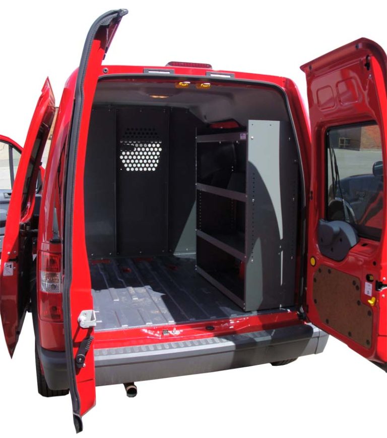 Set of 2 - Ford Transit Connect Shelving 32"Lx44"Hx13"D