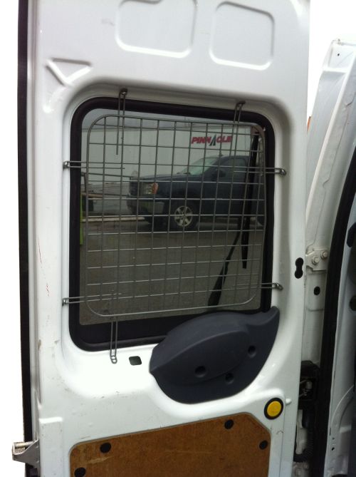 2010-2013 Ford Transit Connect - 2 Rear & 2 Side Window Safety Screens - Set of 4 screens